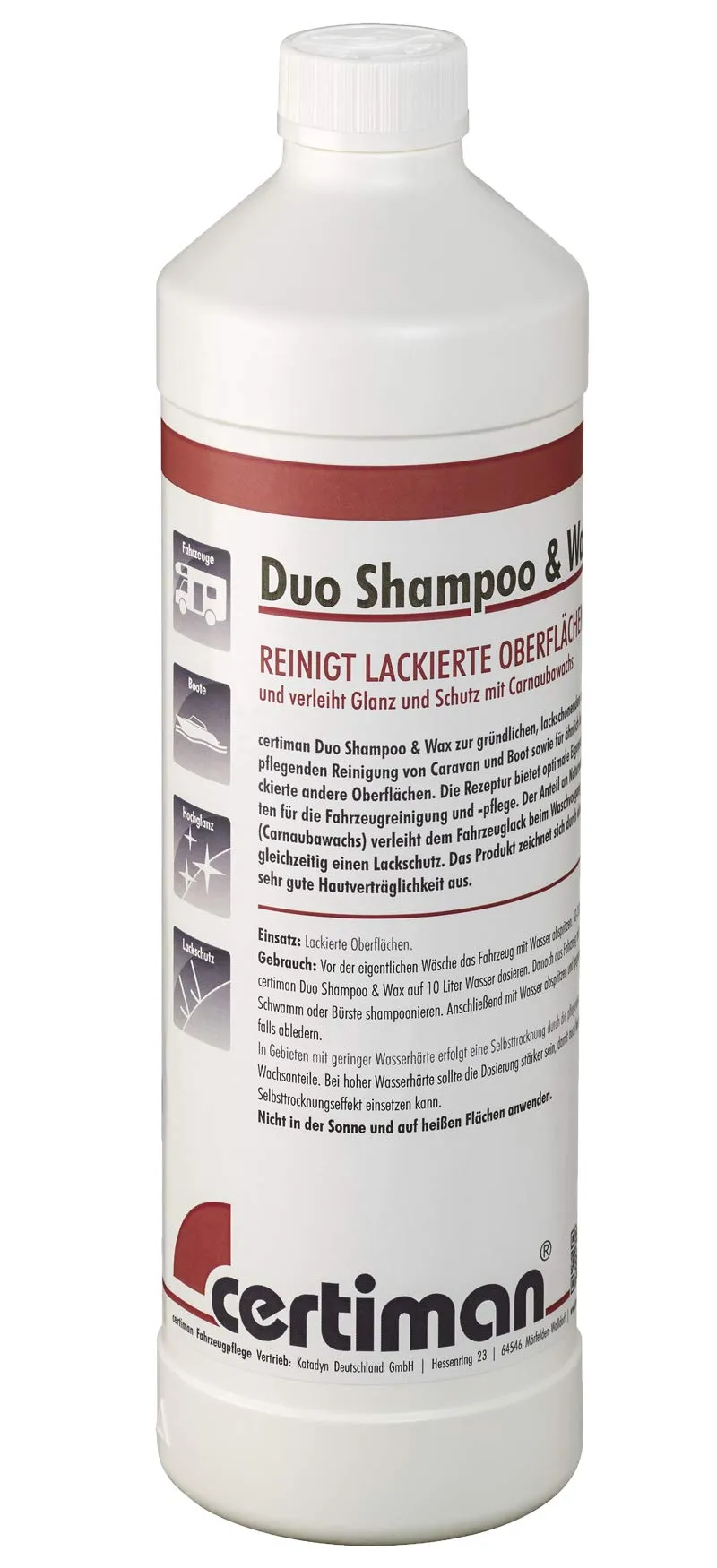 certiman-duo-shampoo-wax-caravan-shampoo-1000-ml image 1