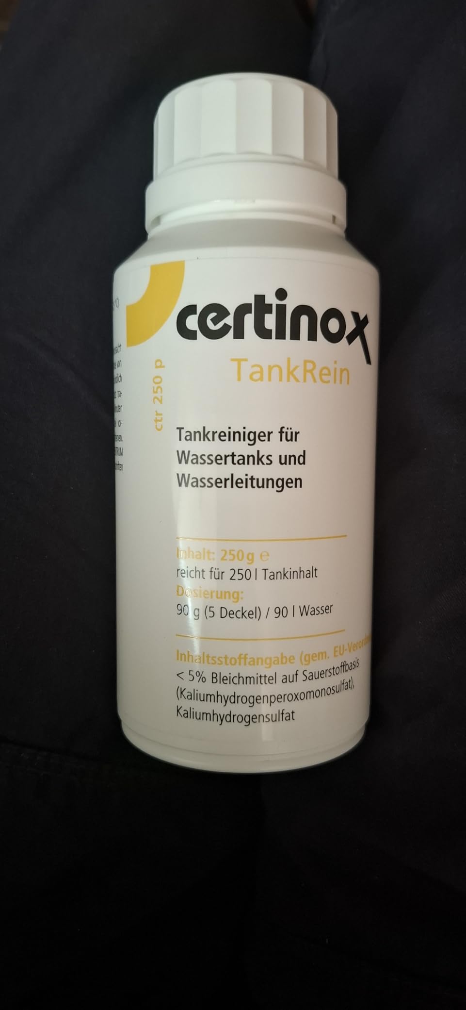 Tank wieder frisch