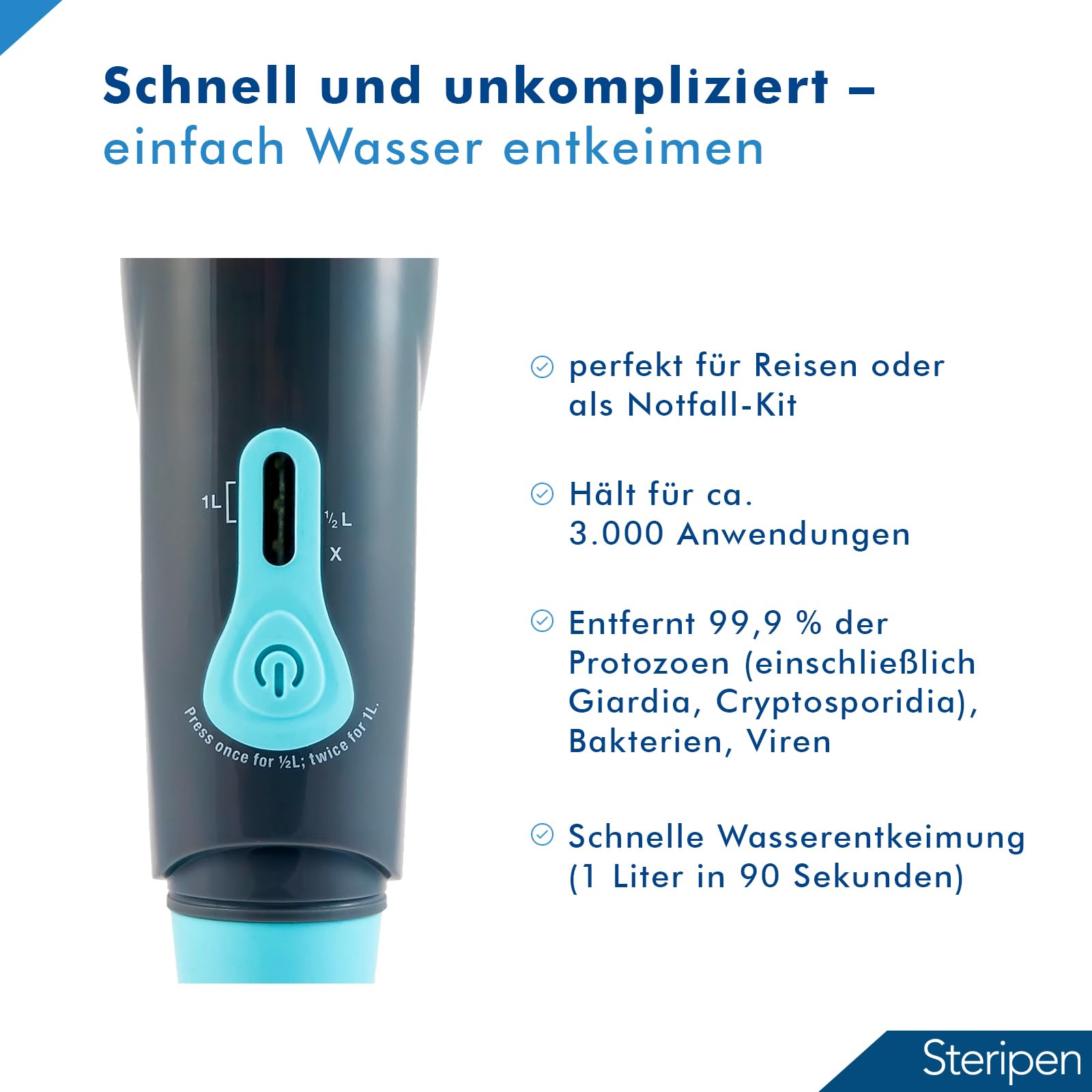 steripen-aqua-uv-wasserentkeimer-t-rkis-90-sek-chemiefrei image 4