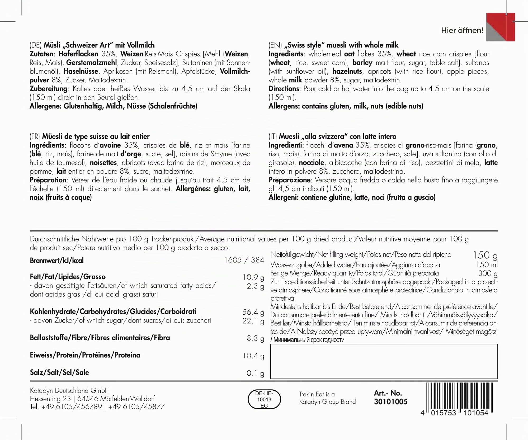 trek-n-eat-m-sli-schweizer-art-outdoor-essen-150-g-milch image 3